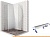 Душевой уголок Ambassador Set 12011112R-ST3 картинка