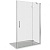 Душевая дверь GoodDooor SATURN WTW-120-C-CH-R 120x185 прозрачные стекла картинка