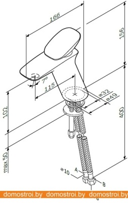 Смеситель AM.PM Spirit 2.0 F70A02100 фотография