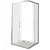 Душевой уголок GoodDoor LATTE CR-80-G-WE  80x80 стекла Grape (без поддона) картинка