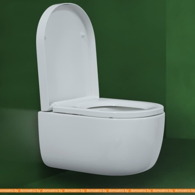 Унитаз Bocchi V-Tondo Rimless (белый) 1417-001-0129+A0374-001 фотография
