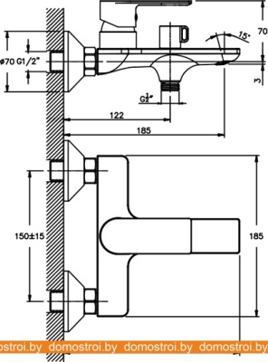 Смеситель Mixxus Premium Felix 009 Euro MXP0757 фотография