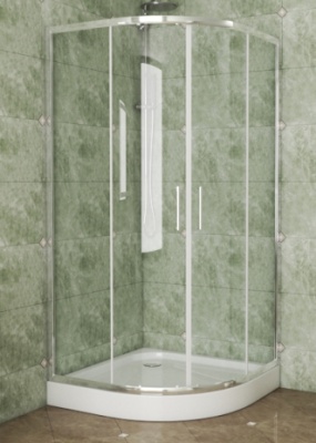 Душевой уголок Bravat Drop BS100.1200A 100x100 без поддона фотография