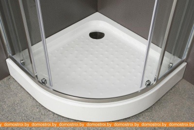 Душевой уголок BelBagno UNO-195-R-2-80-C-Cr (прозрачное стекло) фотография