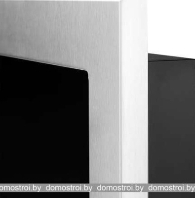 Биокамин BiokominkiGMT 650x400 (матовая нержавеющая сталь, со стеклом) фотография