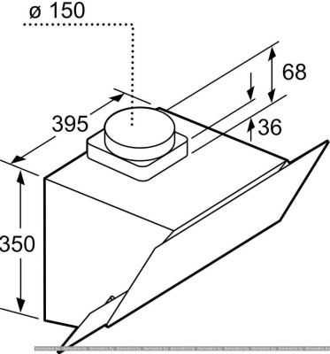 Вытяжка Bosch DWK65AJ80R фотография