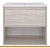 Тумба под умывальник Misty Дунай 60 (дуб белый подв.) П-Ду01060-31541Я картинка