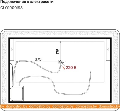 Зеркало IDDIS Cloud CLO1000i98 фотография
