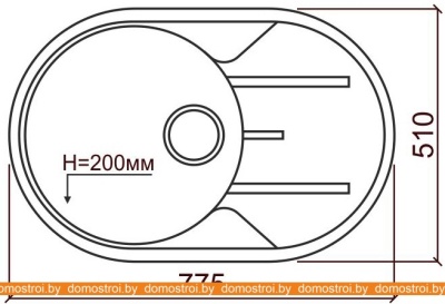 Кухонная мойка Tolero R-116 (сафари) фотография