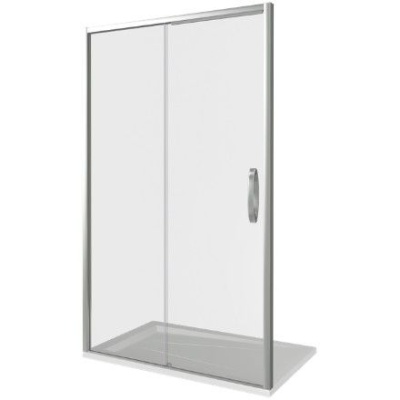 Душевая дверь GoodDooor ANTARES WTW-100-C-CH 100x195 прозрачные стекла фотография
