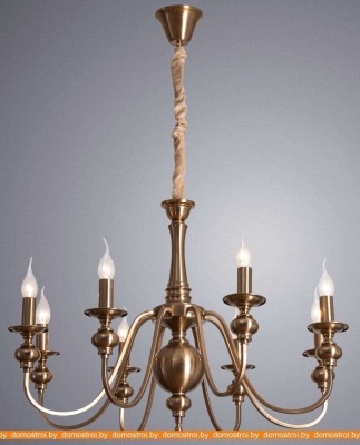 Подвесная люстра Arte Lamp Passoni A6097LM-8PB фотография