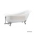 Акриловая ванна BelBagno BB06-1700-CRM 170x76 хром фотография