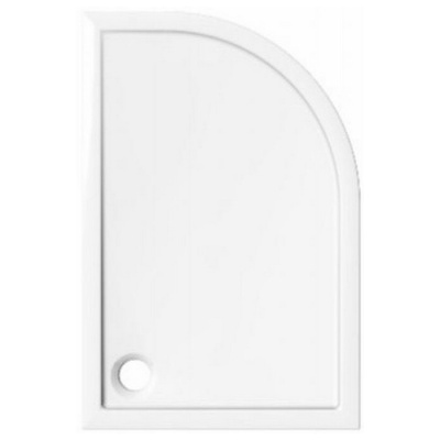 Мраморный душевой поддон Relisan Asymmetric L/R 100x80x14 фотография