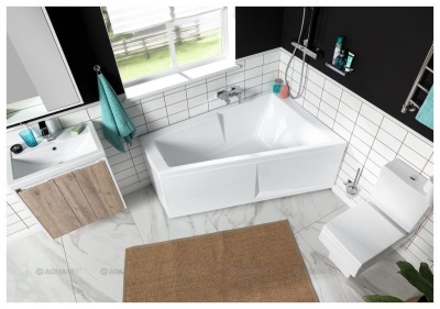 Лицевая панель для ванны Aquanet Accord 150x100 R фотография