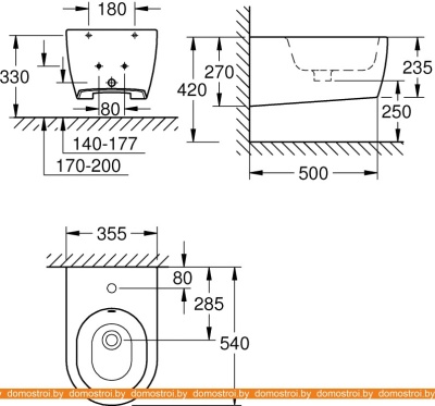Биде Grohe Essence 3957400H фотография