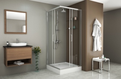 Душевой уголок Bravat Drop BS090.2200A 90x90 без поддона фотография