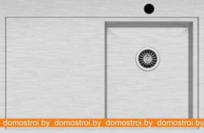 Кухонная мойка Asil AS 3071 (правая, матовая, 1 мм) фотография