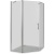 Душевой уголок GoodDoor MOKKA PNT-90-C-WE 90x90 стекла прозрачные (без поддона) фотография