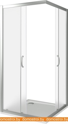 Душевой уголок Good Door Infinity CR 80x80 (матовое/хром) фотография