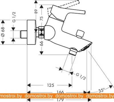 Смеситель Hansgrohe Talis S 72400000 фотография