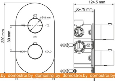 Смеситель Wasserkraft Berkel 4844 Thermo фотография