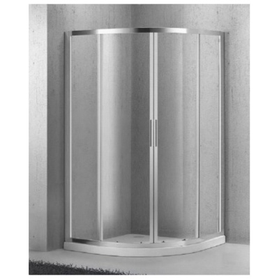 Душевой уголок BelBagno SELA-R-2-95-C-Cr прозрачное стекло 95x95 фотография