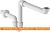 Сифон с переливом Geberit Uniflex 151.107.11.1 картинка