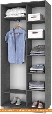 Шкаф-купе Modern Роланд Р40 + Р30 (камень темный) фотография