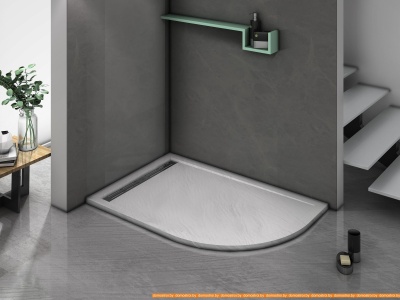 Душевой поддон WeltWasser TRR 10080 Stone-WT L 100x80 фотография