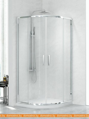 Душевой уголок NEW TRENDY New Praktic 2Д 80x80 K-0301 фотография