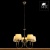 Подвесная люстра Arte Lamp Alice A3579LM-5AB фотография Подвесная люстра Arte Lamp Alice A3579LM-5AB фотография