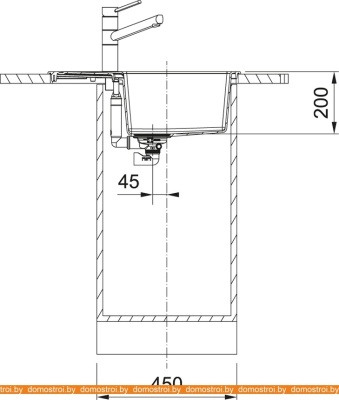 Кухонная мойка Franke Sirius 2.0 S2D 611-62 (500) Tectonite 143.0628.367 (серый) фотография