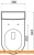 Унитаз BelBagno Deluca BB343CPR фотография Унитаз BelBagno Deluca BB343CPR фотография