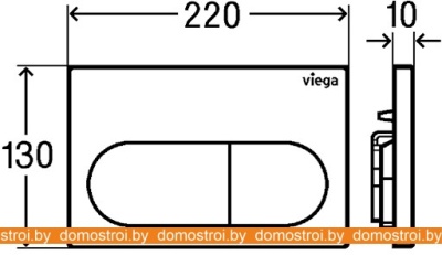 Система инсталляции Viega Prevista Dry 792 831 фотография