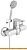 Смеситель Rubineta Static-12/K A20A08N картинка