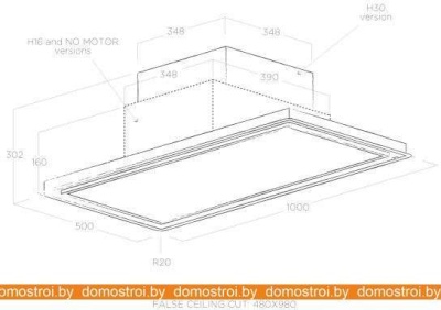 Вытяжка Elica Skydome H30 A/100 фотография