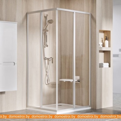 Душевой уголок Ravak Supernova SRV2-S - 80 (grape/белый) фотография