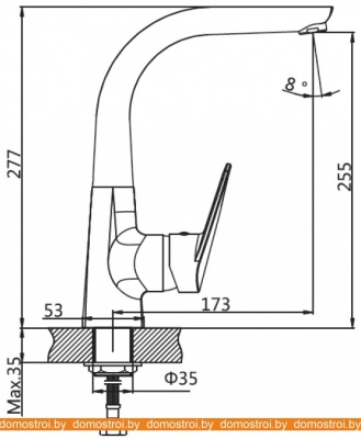 Смеситель AV Engineering AVCID4-B557 фотография