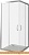 Душевой уголок Good Door Infinity CR 80x80 (прозрачное/хром) картинка