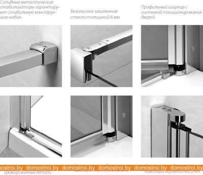 Душевой уголок Radaway Eos DWB 70 R (37883-01-01NR) фотография
