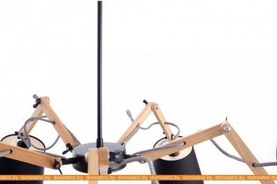 Подвесная люстра Arte Lamp Pinocchio A5700LM-5BK фотография