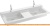 Умывальник Jacob Delafon Soprano 140x54 EXJ112-00 фотография Умывальник Jacob Delafon Soprano 140x54 EXJ112-00 фотография