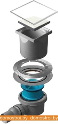 Душевой трап Pestan Confluo Standard White Glass 1 фотография