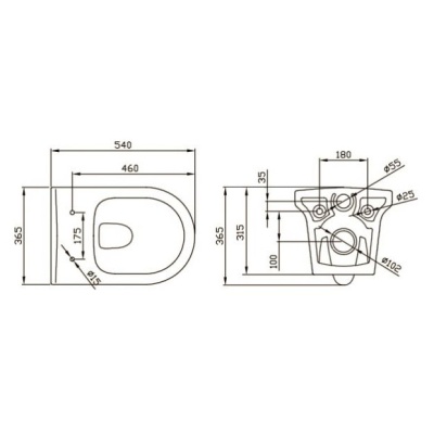 Подвесной унитаз BelBagno Vella BB829CH фотография
