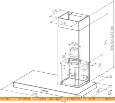 Вытяжка Faber Stilo DX SP S A90 фотография