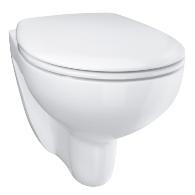 Подвесной унитаз Grohe Bau 39351000 с сиденьем фотография