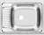 Кухонная мойка Ukinox CLM560.435 --5К 1R фотография