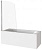 Шторка на ванну GoodDoor SCREEN R-80-C-CH 80x140 картинка