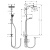 Душевая стойка Hansgrohe Crometta E240 1jet [27289000] фотография
