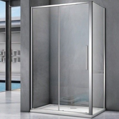 Боковая часть GoodDooor IDEA SP-100-C-CH 100x195 прозрачные стекла фотография